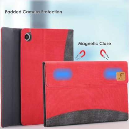 Forefront Cases Amazon Fire HD 10 Case Smart Cover Sleeve | Red - Image 7