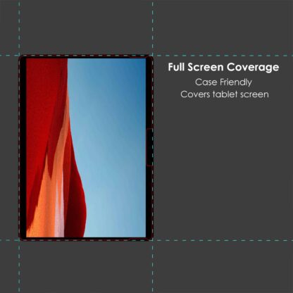 Forefront Cases Microsoft Surface Pro X SQ2 2020 Screen Protector HD Guard Cover | Pack of 5 - Image 8