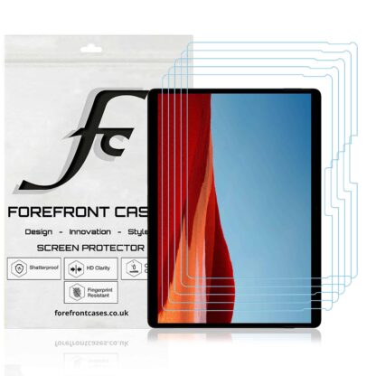 Forefront Cases Microsoft Surface Pro X 13" HD Screen Protector Guard | Pack of 5