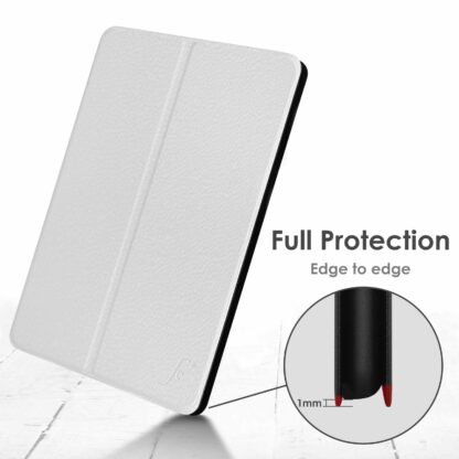 Forefront Cases Samsung Galaxy Tab A 10.5 Clam Shell Smart Case Cover Stand | White - Image 5