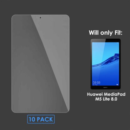 Forefront Cases Huawei Mediapad M5 Lite 8 HD Screen Protector Guard Cover | Pack of 10 - Image 4