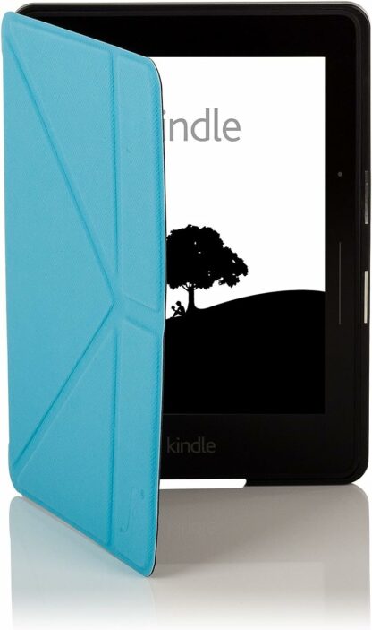 Forefront Cases Kindle Voyage Origami Smart Case Cover Stand | Blue - Image 2