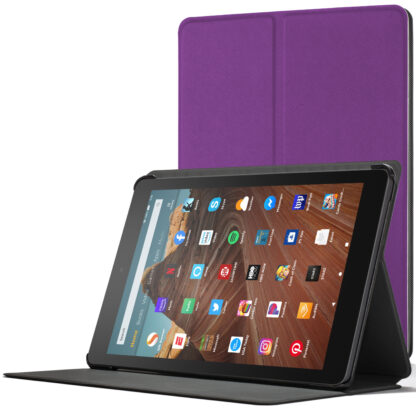 Forefront Cases Amazon Fire HD 10 2017 & 2019 Case Smart Cover Stand | Purple