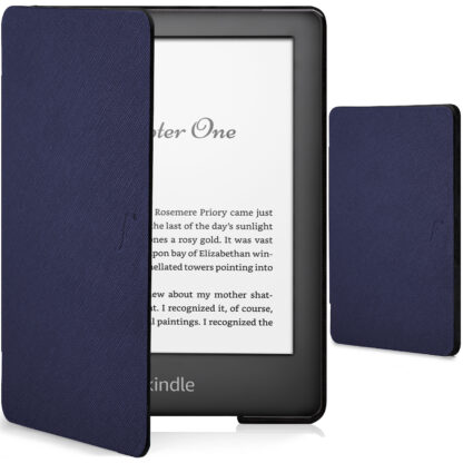 Forefront Cases Amazon Kindle 2019 10th Generation Case Smart Cover Slim Lightweight | Navy Blue