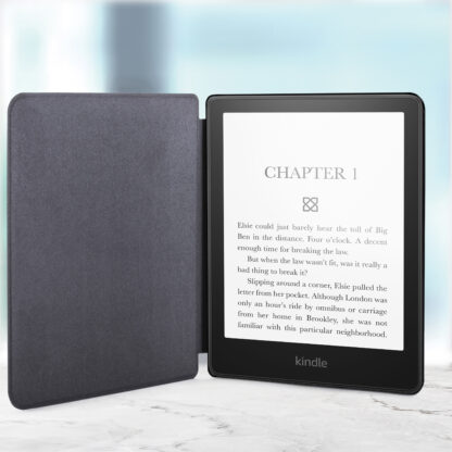 Forefront Cases Amazon Kindle Paperwhite 2021 Case Smart Cover Slim Lightweight | Black - Image 7