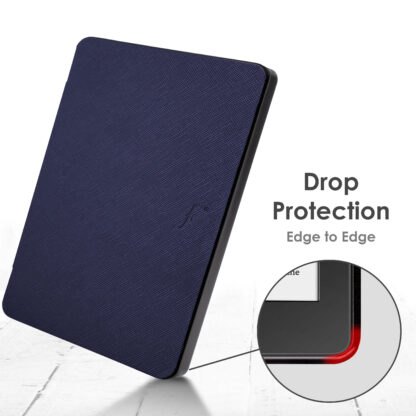 Forefront Cases Amazon Kindle 2019 10th Generation Case Smart Cover Slim Lightweight | Navy Blue - Image 5