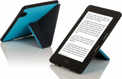 Forefront Cases Kindle Voyage Origami Smart Case Cover Stand | Blue - Image 4